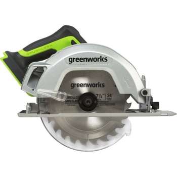 Пила GREENWORKS GD24CS 24В циркулярная  [1500907]