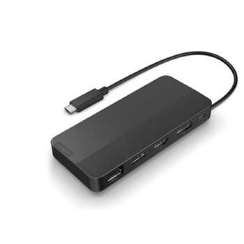 Аксессуар для ноутбука Lenovo [40B90100EU] USB-C Dual Display Travel Dock