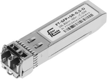 Трансивер FUTURE TECHNOLOGIES FT-SFP+SR-0,5-D SFP+ MM 10Гбит/с Tx:850нм до 0.5км