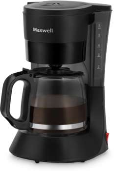 Кофеварка MAXWELL капельная MW-1650 600Вт черный