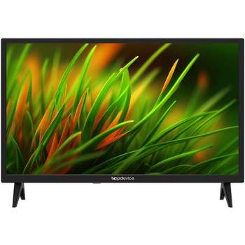 Телевизор TOPDEVICE 24" LED HD TDTV24BS01H_BK/HD/VA/Smart WildRed/1-8Gb/Black