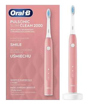 Зубная щетка Oral-B Электрическая PULSONIC SLIM CLEAN 2000 PINK ORAL-B