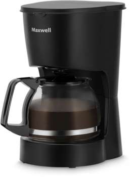 Кофеварка MAXWELL капельная MW-1657 BK 600Вт черный